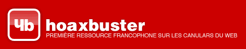 HoaxBuster : première ressource francophone sur les canulars du web