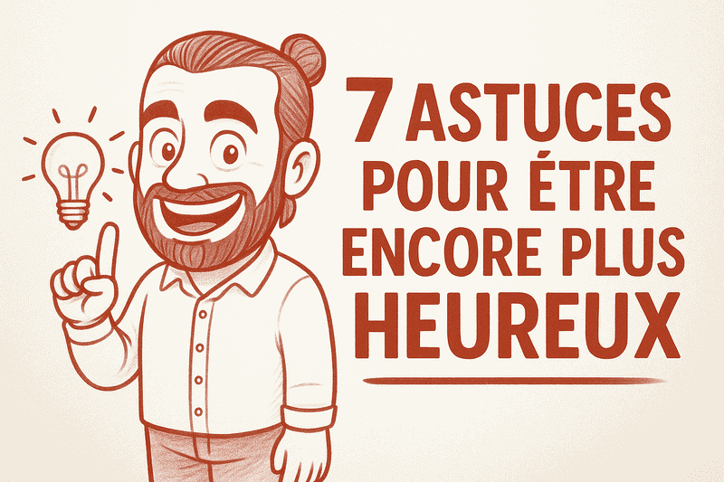 7 astuces pour être encore plus heureux