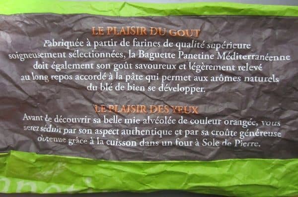 VAKOG et marketing : exemple de la baguette de pain