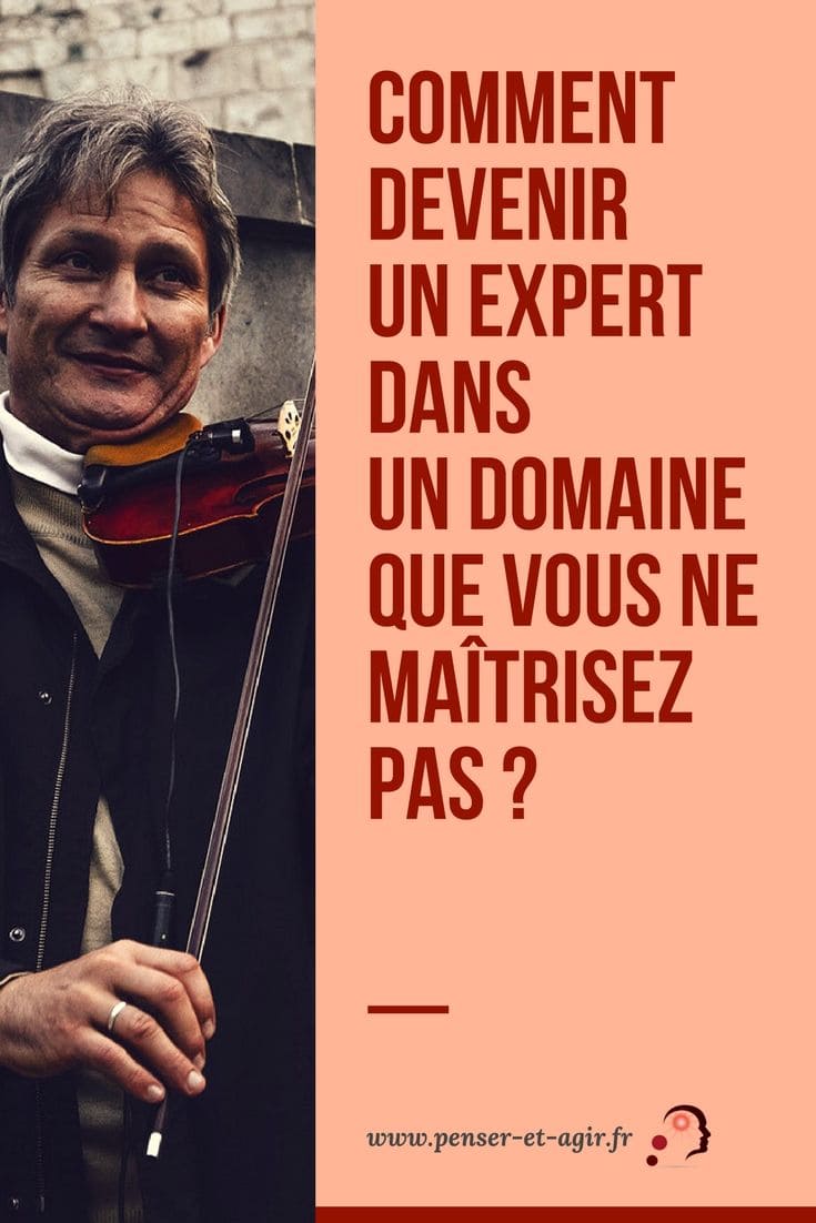 Comment devenir un expert dans un domaine que vous ne maîtrisez pas ?
Souhaitez-vous progresser dans un domaine que vous ne connaissez pas ? Devenir expert de ce domaine ? Lisez ce retour d'expérience et suivez ce conseil...