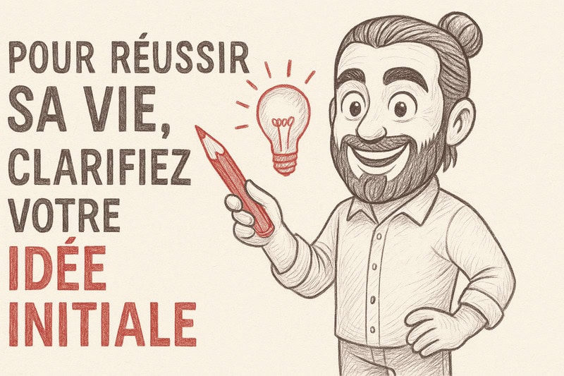 reussir sa vie clarifier idee initiale