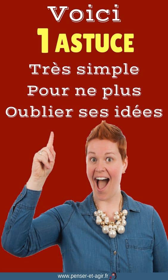 Voici 1 astuce très simple pour ne plus oublier ses idées
Les citations de la Réussite - Episode 11 - Voici 1 astuce très simple pour ne plus oublier ses idées