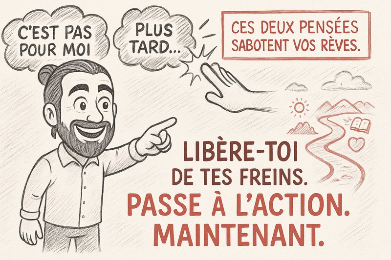 Comment vivre ses rêves : 2 attitudes qui vous pourrissent la vie