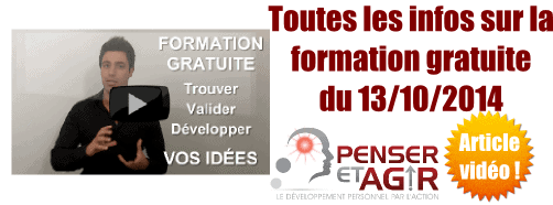 Formation gratuite du 13/10/2014 : toutes les infos