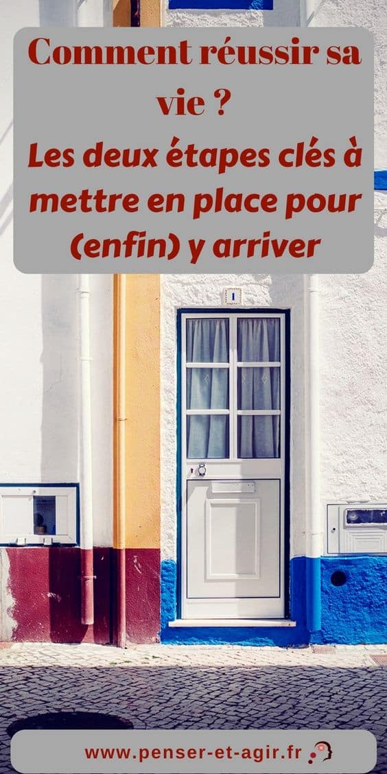Comment réussir sa vie ? Les deux étapes clés à mettre en place pour (enfin) y arriver !
Ces 2 étapes concrètes vous permettent de faire le point et de passer à l'action. Réussir sa vie est une activité quotidienne, passez à l'action aujourd'hui
