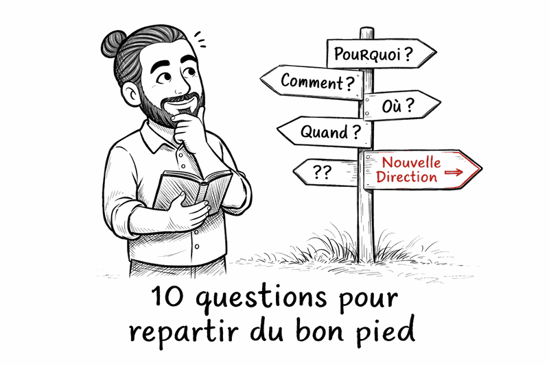 Comment repartir du bon pied : 10 questions pour faire le point aujourd’hui