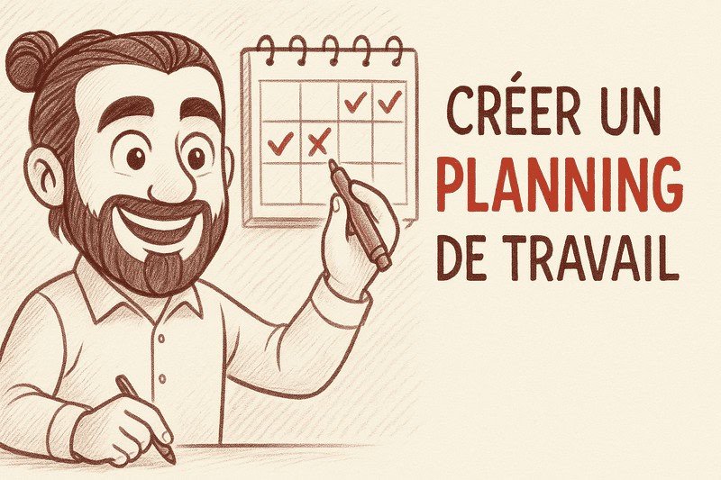10 astuces pour créer un planning de travail que vous respecterez les doigts dans le nez !