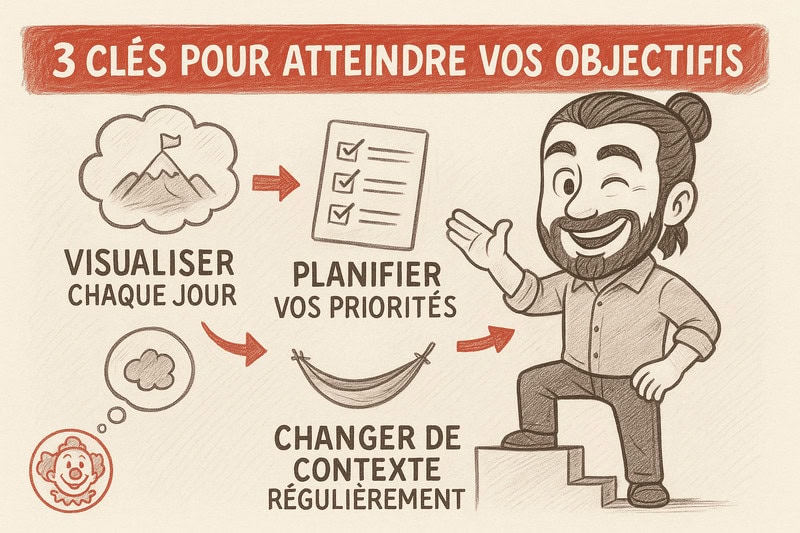 Comment atteindre ses objectifs 3 clés