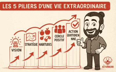 Comment avoir une vie extraordinaire : les 5 piliers que vous devez développer sur le long terme
