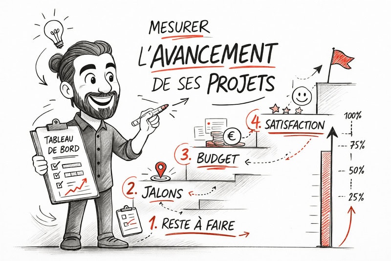 Comment mesurer l’avancement de ses projets ? Les 4 indicateurs indispensables à mettre en place