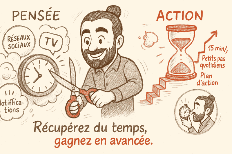 Comment libérer du temps pour agir sur ses projets ?