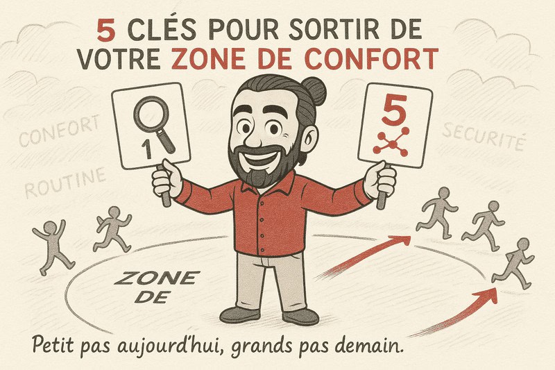 Comment sortir de sa zone de confort voici 5 cles pour y arriver