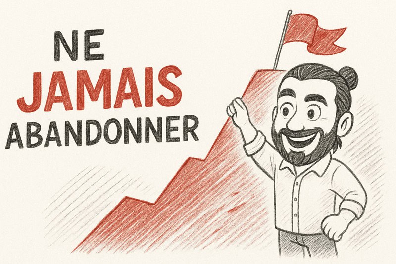 Ne jamais abandonner ses projets : comment y parvenir en 5 étapes ?