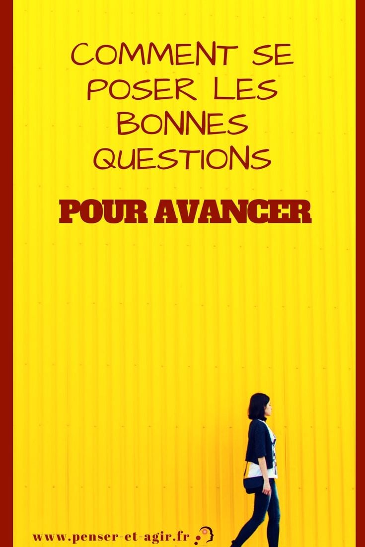 Comment se poser les bonnes questions pour avancer
Le fait de se poser les bonnes questions pour avancer est indispensable. Dans cet article découvrez des techniques d’auto-hypnose pour y parvenir facilement
