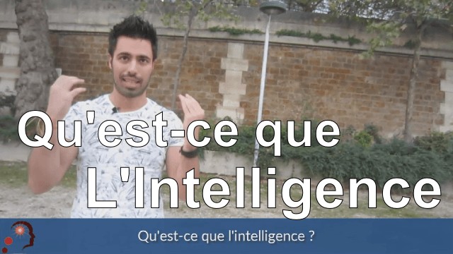 Qu’est ce que l’intelligence ?