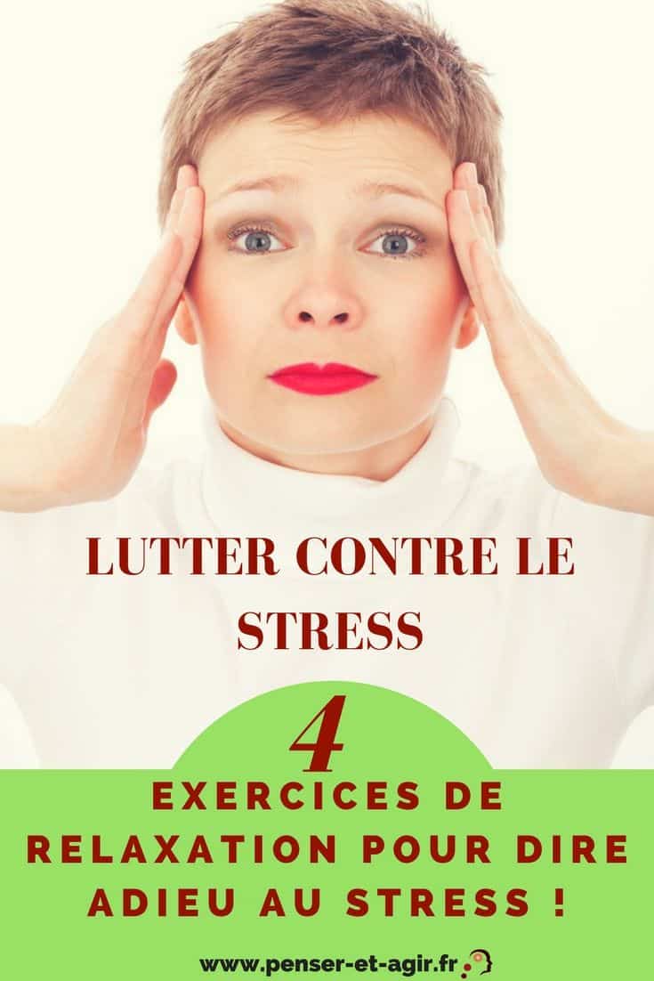 Lutter contre le stress : 4 exercices de relaxation pour dire adieu au stress !
Voici 4 exercices de relaxation pour lutter contre le stress, je pari que vous n'avez jamais entendu parlé du 4e... À vous de lutter contre le stress !