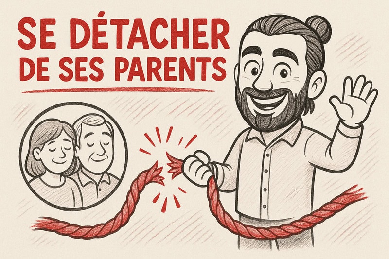 Comment se détacher de ses parents : ma technique en 2 étapes