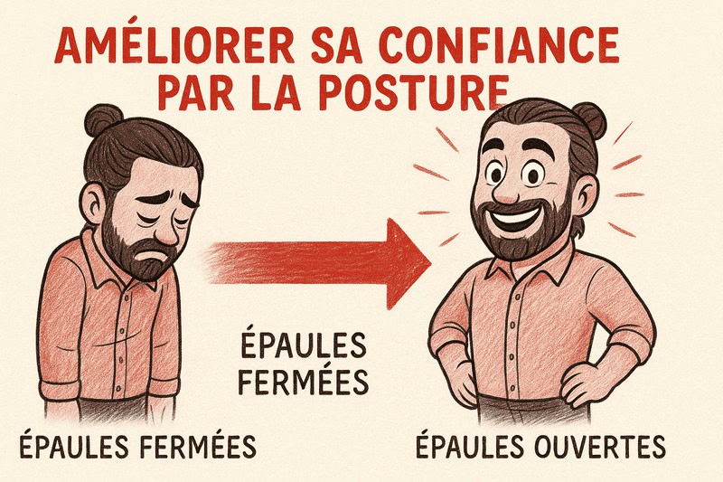 Améliorer sa confiance en soi en modifiant sa posture