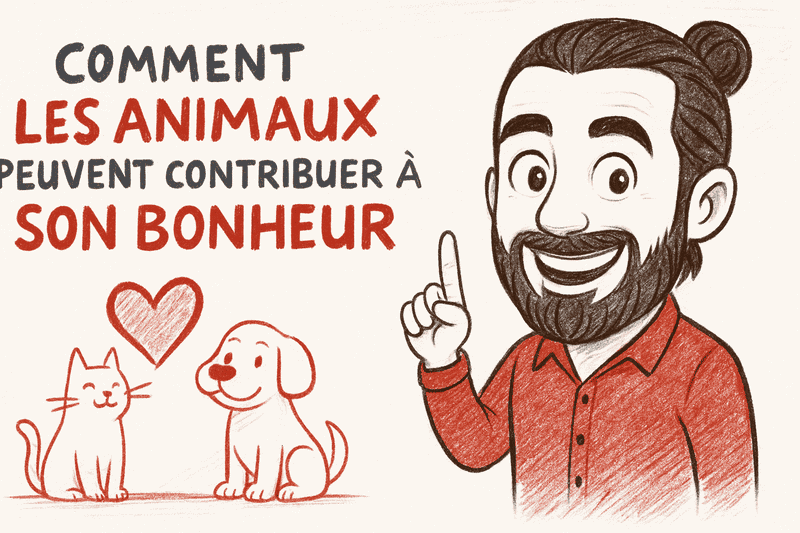 Animaux contribuer au bonheur
