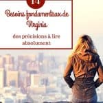 14 besoins fondamentaux de Virginia : des précisions à lire absolument