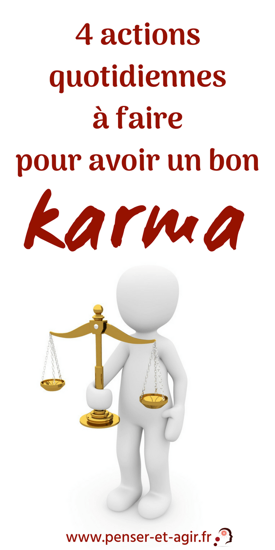 4 actions quotidiennes à faire pour avoir un bon karma
Connaissez-vous la fameuse loi du karma ? Voici 4 conseils pratiques et simples à appliquer au quotidien pour avoir un bon karma. Ne négligez pas le 4e...