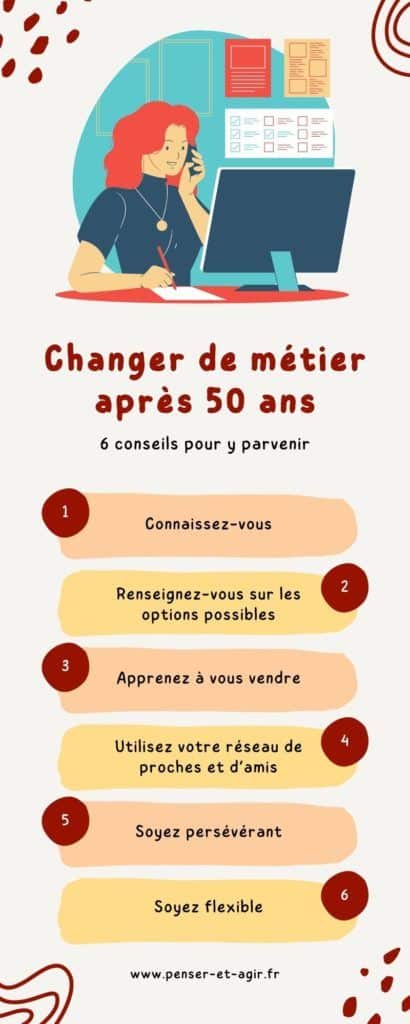 changer de métier après 50 ans