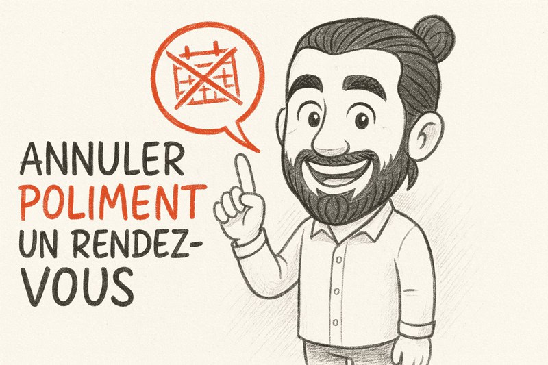 Comment annuler un rendez-vous poliment