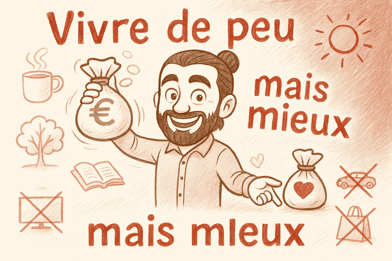 Vivre de peu mais mieux : voici pourquoi il faut le faire et comment vous lancer !