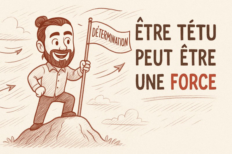 Être têtu