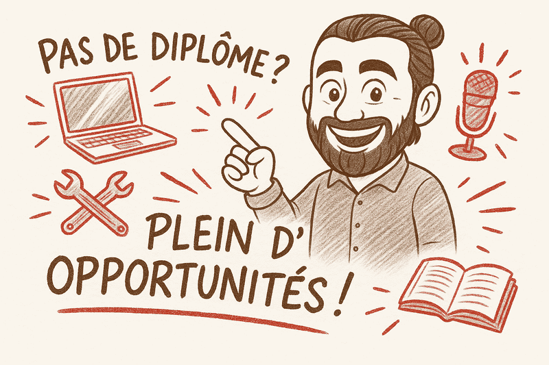 Métier sans diplôme : les clés pour en décrocher un