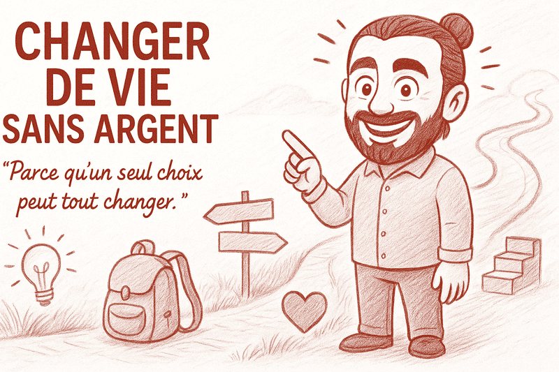 Comment changer de vie sans argent et réussir à coup sûr ?