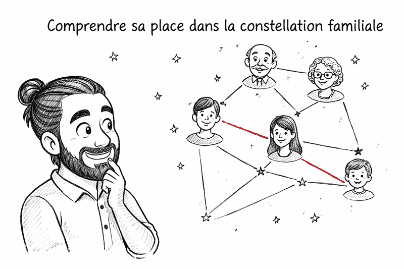 Les constellations familiales : comment se libérer de son passé familial ?
