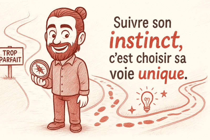 Suivre son instinct, aller au-delà des cinq sens