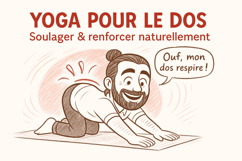 Yoga pour le dos, prévenir ou guérir le mal de dos ? 