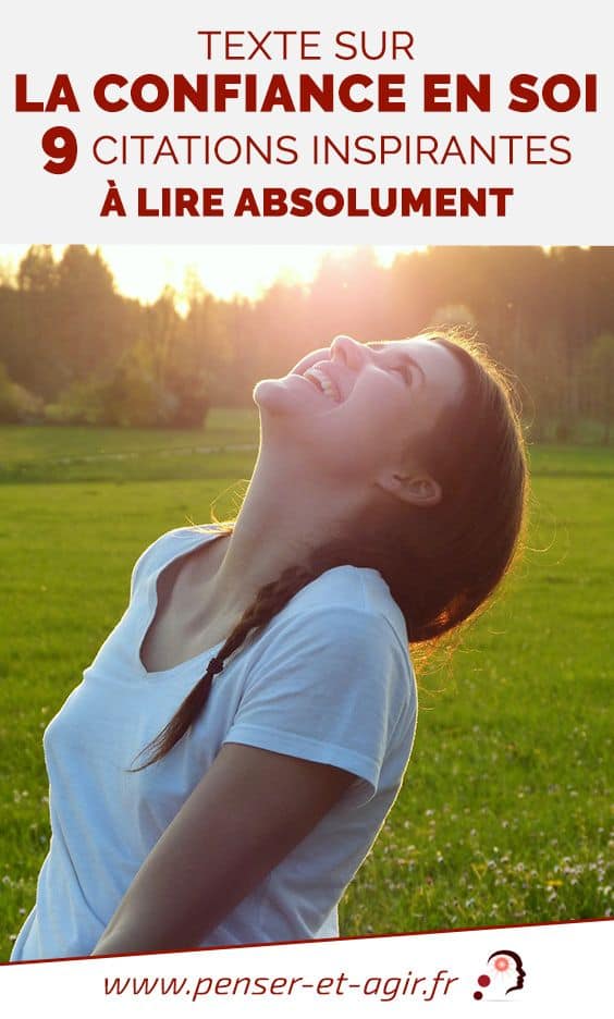 Texte sur la confiance en soi : 9 citations inspirantes à lire absolument
Comment un texte sur la confiance en soi peut-il transformer radicalement votre vie ? C'est ce que vous allez apprendre en lisant les 9 com...
