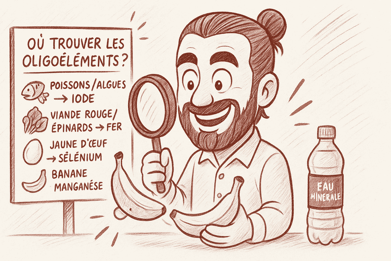 où trouver les oligoéléments