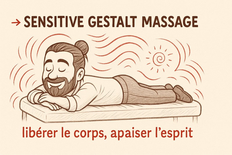 Sensitive Gestalt Massage, une invitation à la détente et au mieux-être.