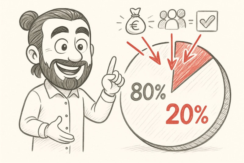 La Loi de Pareto dans la vie professionnelle