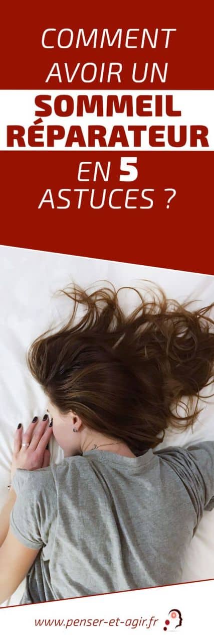 Comment avoir un sommeil réparateur en cinq (5) astuces ?
Comment trouver le sommeil sans médicaments ? Pourquoi suis-je fatigué au réveil ? Si vous vous posez ces question, le sommeil réparateur est ce qui va...