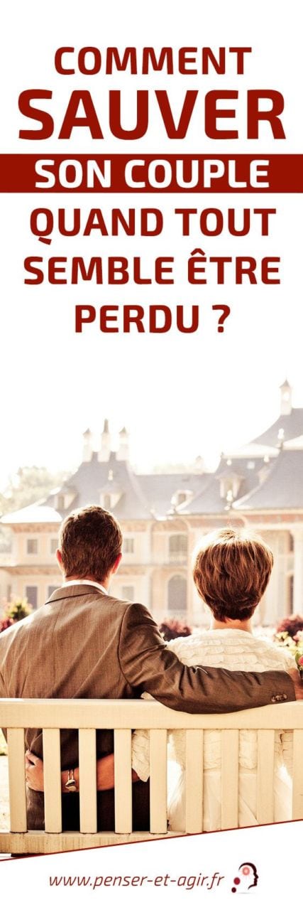 Comment sauver son couple quand tout semble être perdu ?
Vous avez tout essayé et rien ne semble s'améliorer dans votre couple ? Voici 2 méthodes plus de nombreux conseils sur comment sauver son couple quand il...