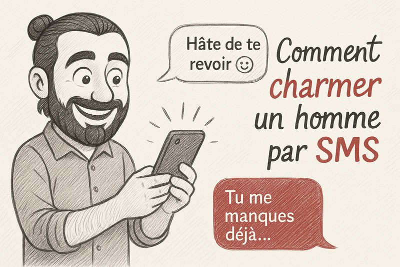 Comment charmer un homme par SMS ?