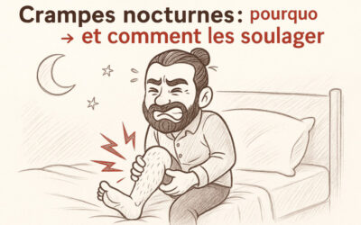 Crampes nocturnes : pourquoi sont-elles là et comment les soulager ?