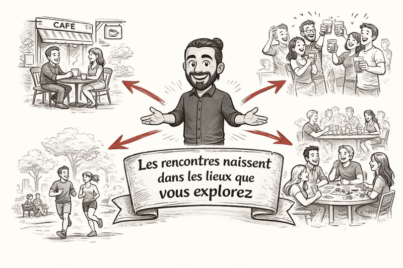 Amitié ou amour : où faire des rencontres intéressantes ?