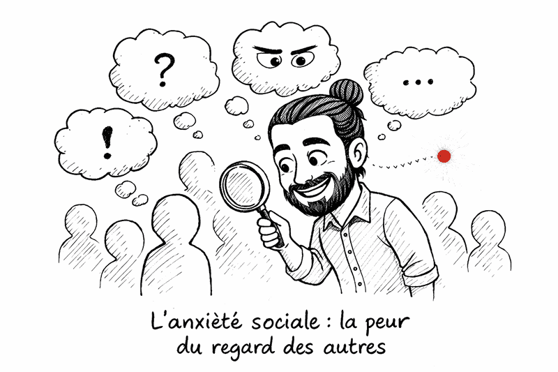 Anxiété sociale : quand les autres deviennent des ennemis