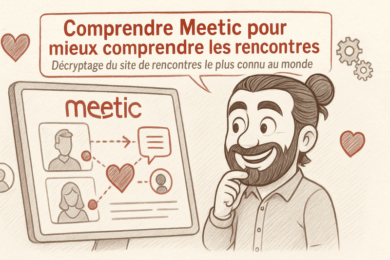 Comment fonctionne Meetic : pas à pas vers de belles rencontres