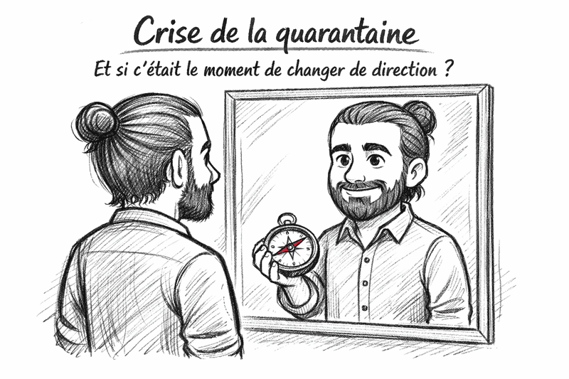 Crise de la quarantaine : le temps du bilan et de la remise en question