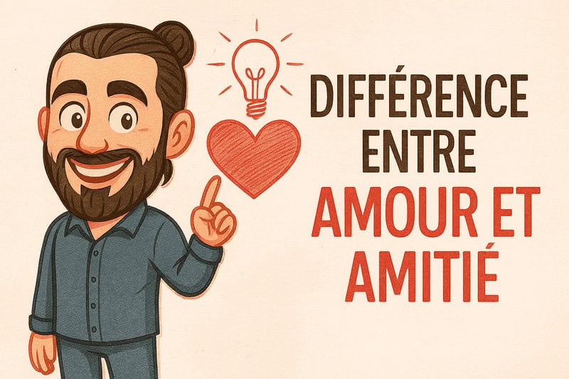 Différence entre amour et amitié