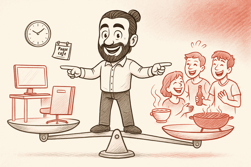 Équilibre entre vie professionnelle et vie sociale