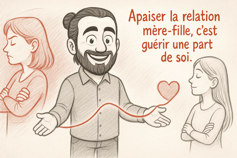 Relation mère fille : de l’amour passion à l’amour vache