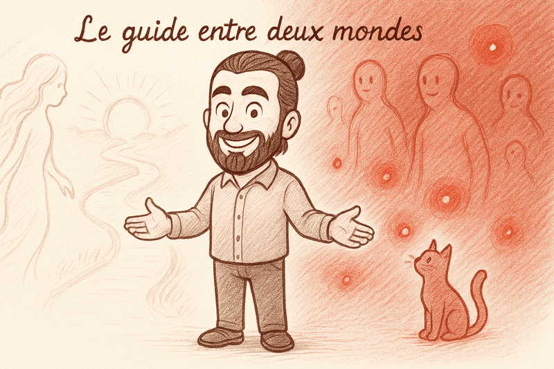 un passeur d’âmes dans le monde des vivants